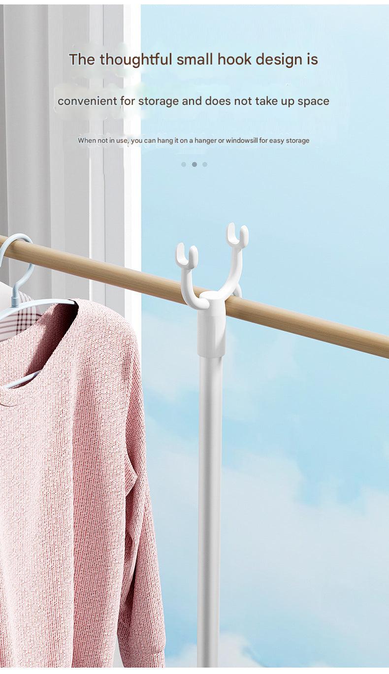 Lightweight aluminium clothes rack image 7