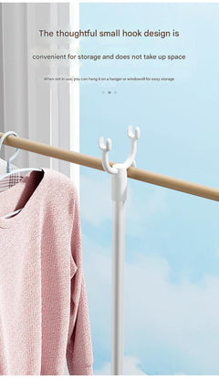 Lightweight aluminium clothes rack image 7