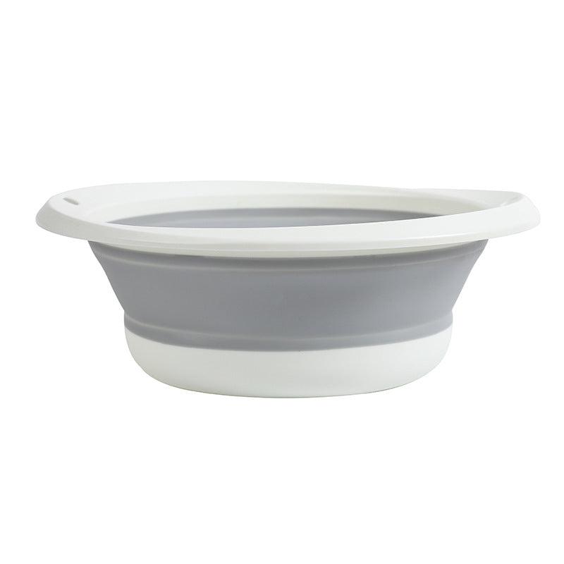 Easy-to-use portable wash basin for camping