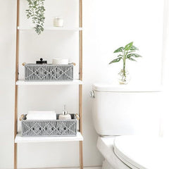 multi-functional storage basket for decor