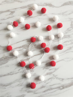 vibrant macaron ball strings for children's room image 2
