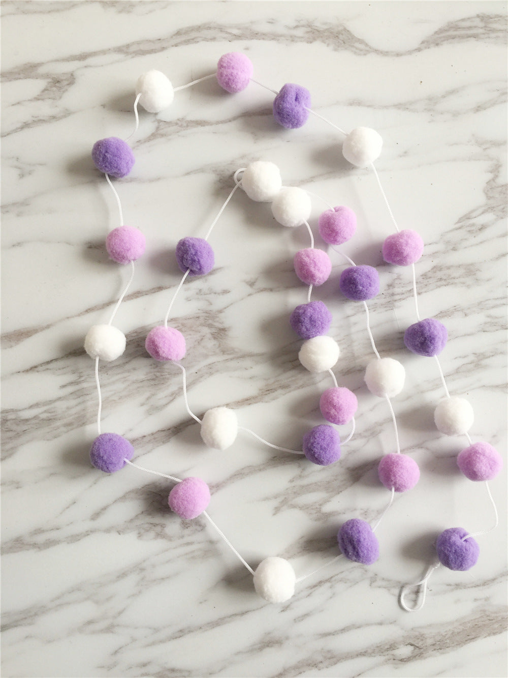 decorative macaron theme soft ball strings image 4