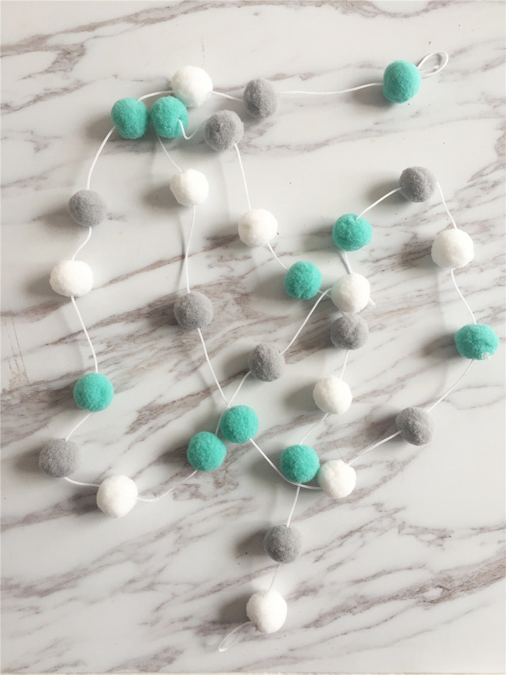 decorative macaron theme soft ball strings image 4