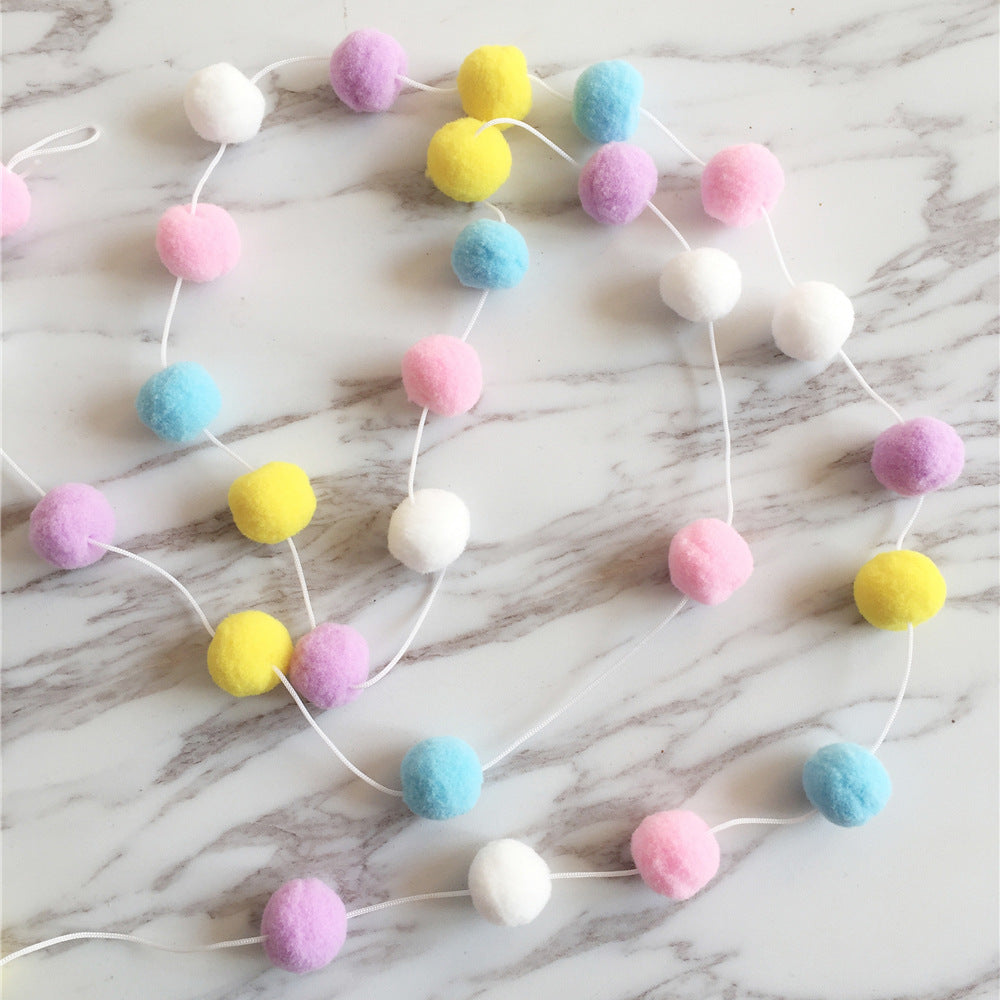 soft, playful ball strings in macaron colours image 3