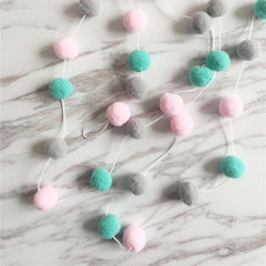decorative macaron theme soft ball strings image 4
