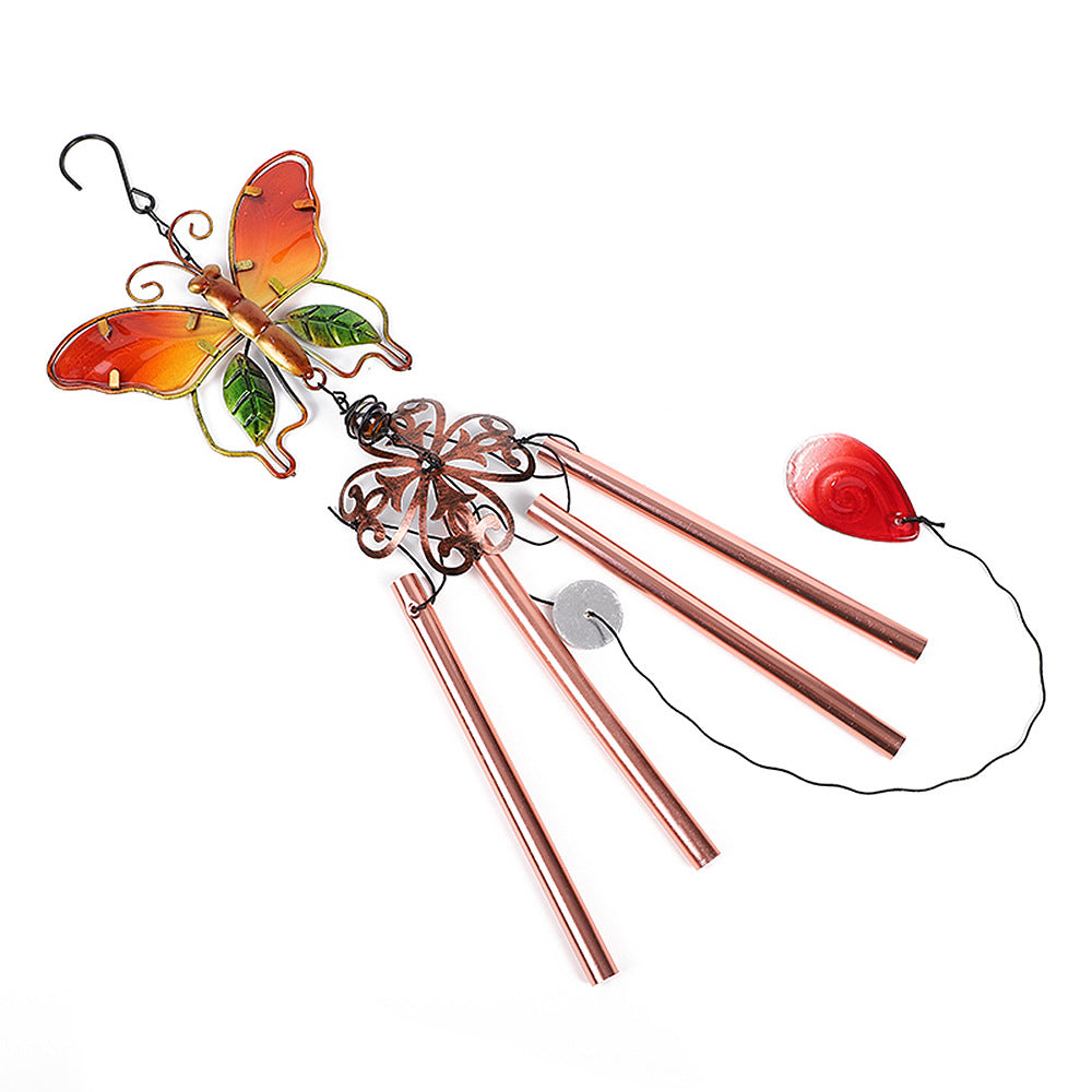 Soothing sounds from metal wind chime