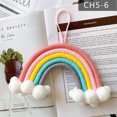 Colourful rainbow hanging decor for kids