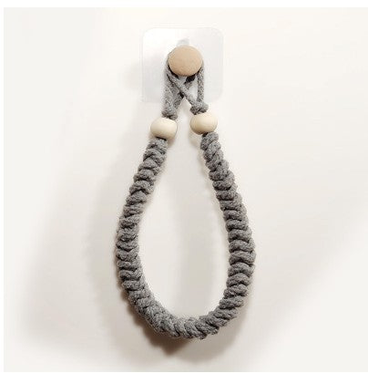 Close-up of stylish no-drilling toilet paper holder