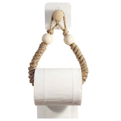 Elegant design of toilet paper holder with rope