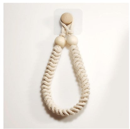 Functional decorative toilet paper holder in modern bathroom