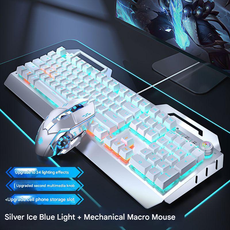 TK900 keyboard and mouse set in use
