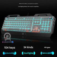 TK900 keyboard back view