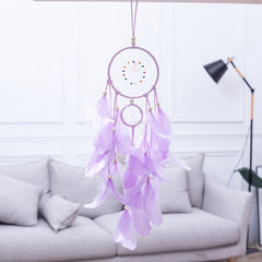 Dream catcher details and craftsmanship