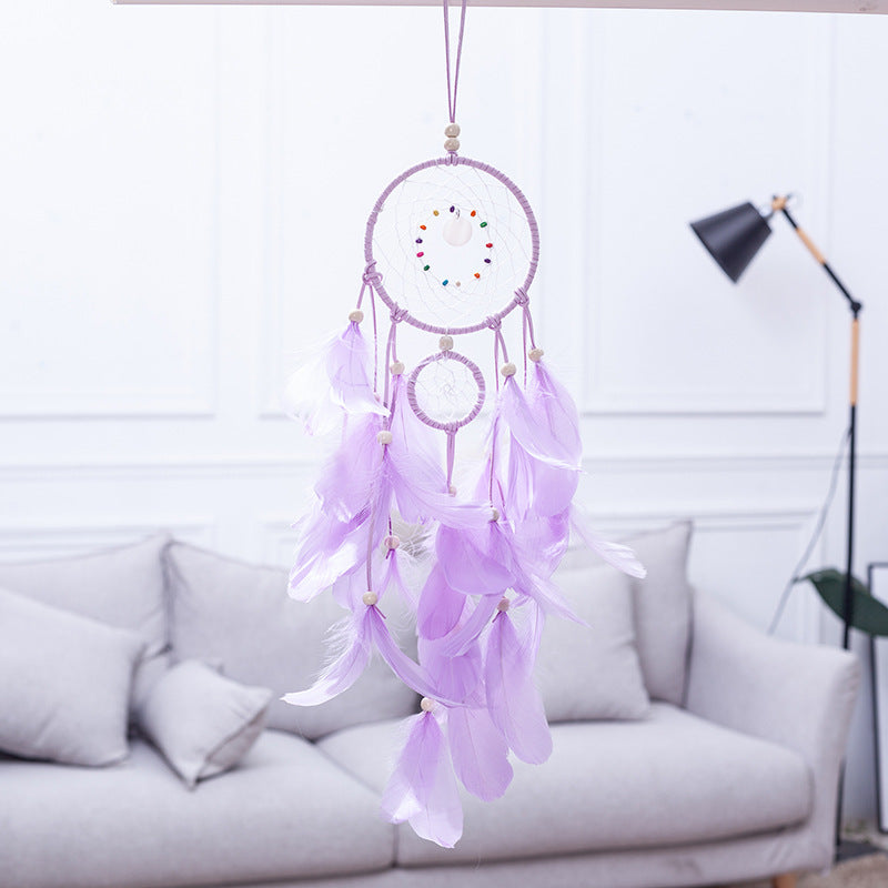 Dream catcher details and craftsmanship