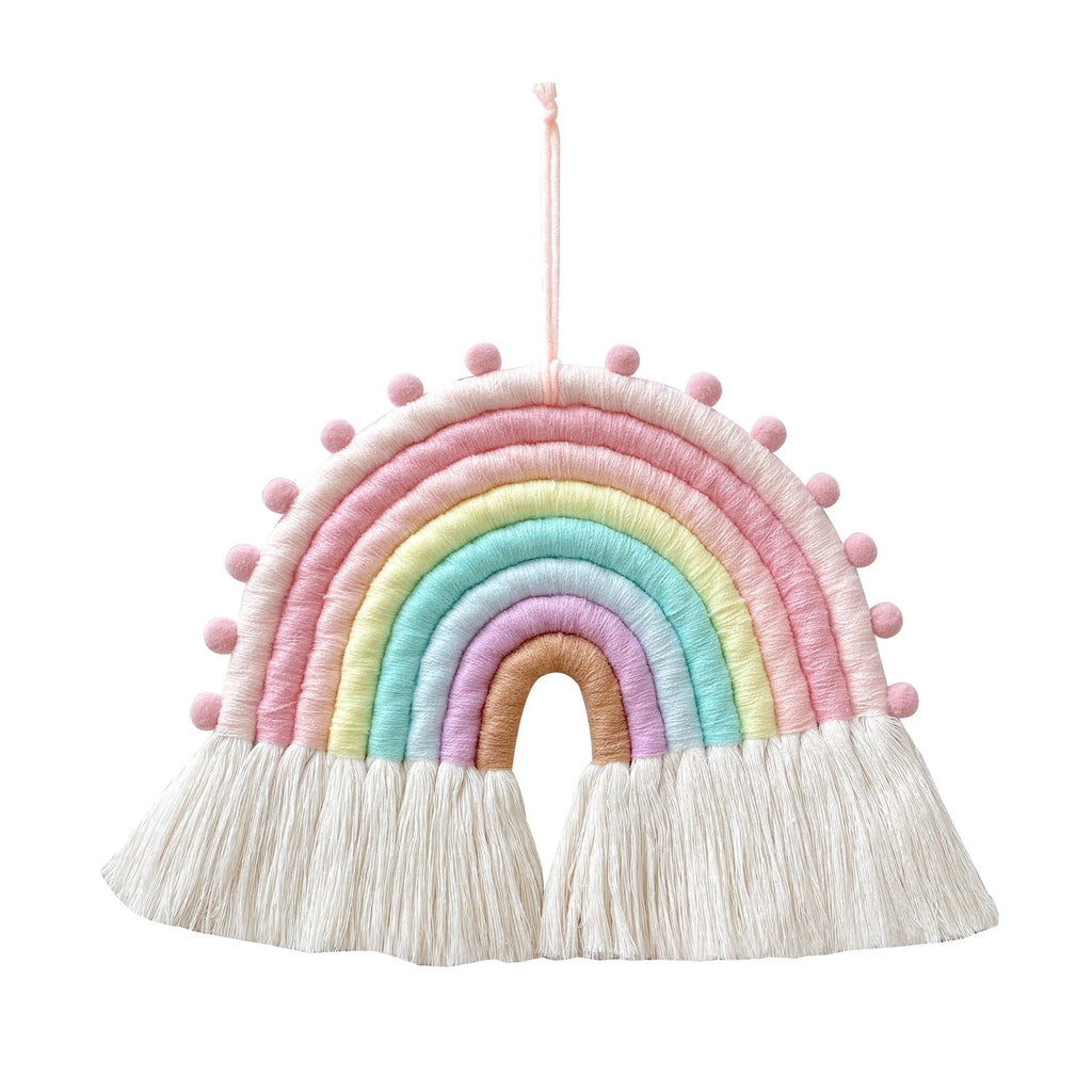 durable woven fabric rainbow decor image 5