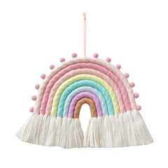 durable woven fabric rainbow decor image 5