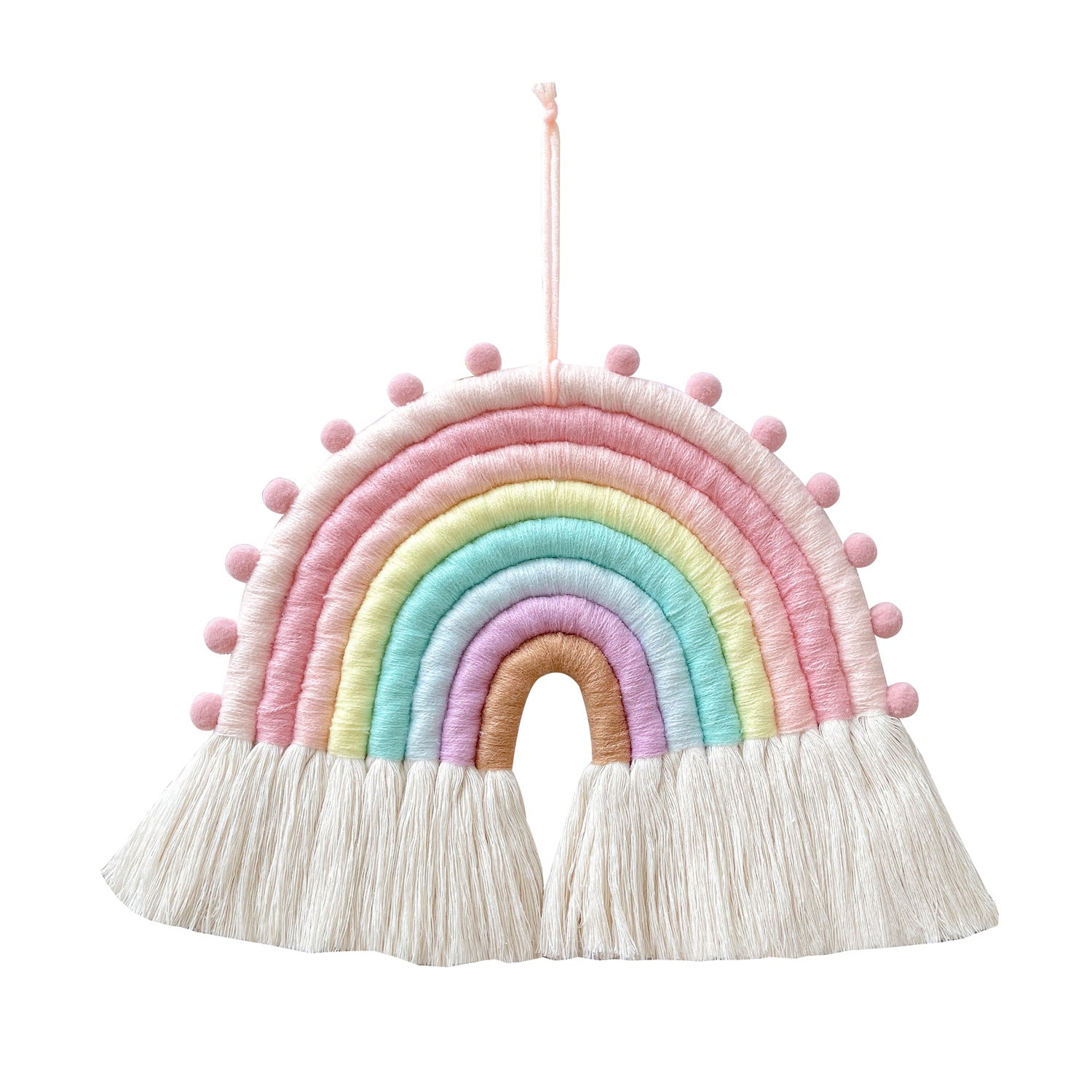durable woven fabric rainbow decor image 5