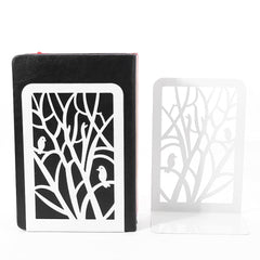 Artistic bookend display showcasing creative design