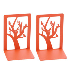 Unique home decor bookends enhancing bookshelf