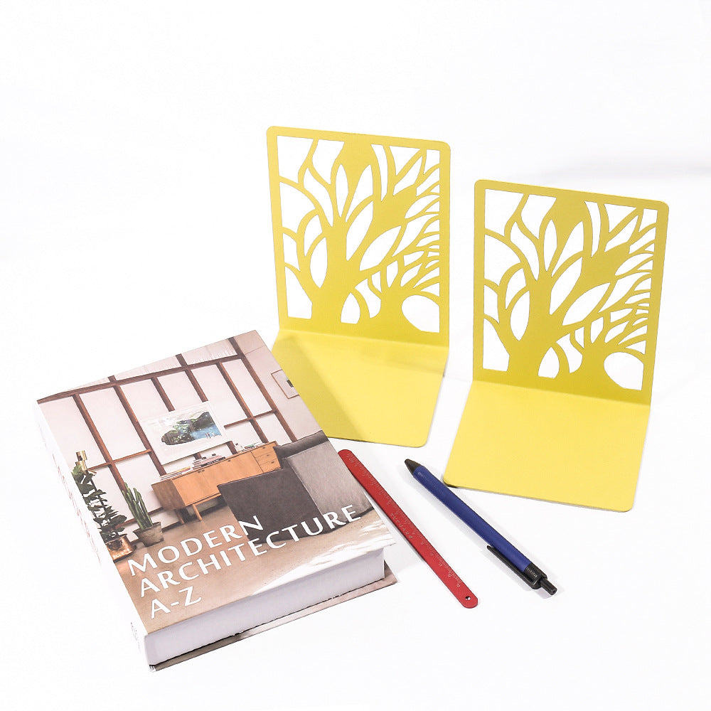 Creative Tree Shadow Bookends stylish desktop accessory