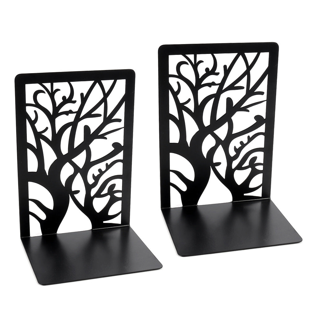 Artistic bookend display showcasing creative design