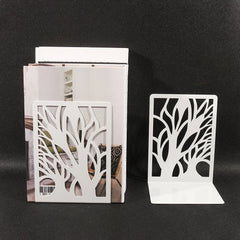Bookends holding books securely in a chic arrangement