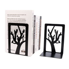 Minimalist tree bookends for elegant decor