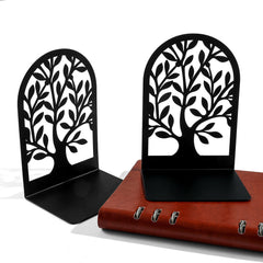 Minimalist tree bookends for elegant decor