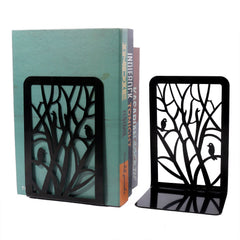 Bookends holding books securely in a chic arrangement