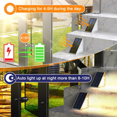 Solar Powered LED Stairway Light 2