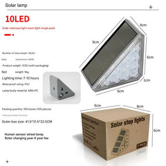Solar Powered LED Stairway Light 5