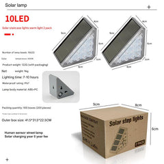 Solar Powered LED Stairway Light 6