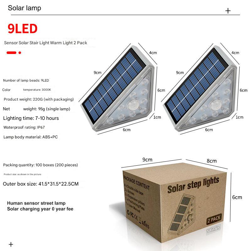 Solar Powered LED Stairway Light 7