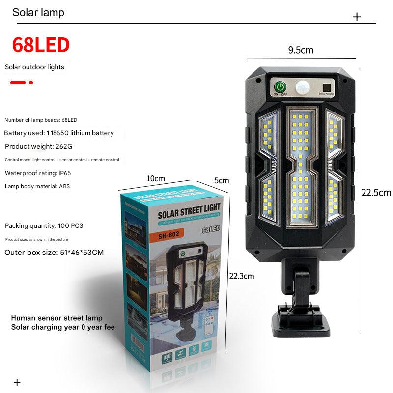 LED motion sensor light for garden