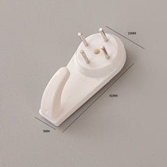 Gallery wall with removable picture hooks