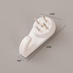 Easy to install wallpaper hooks without tools
