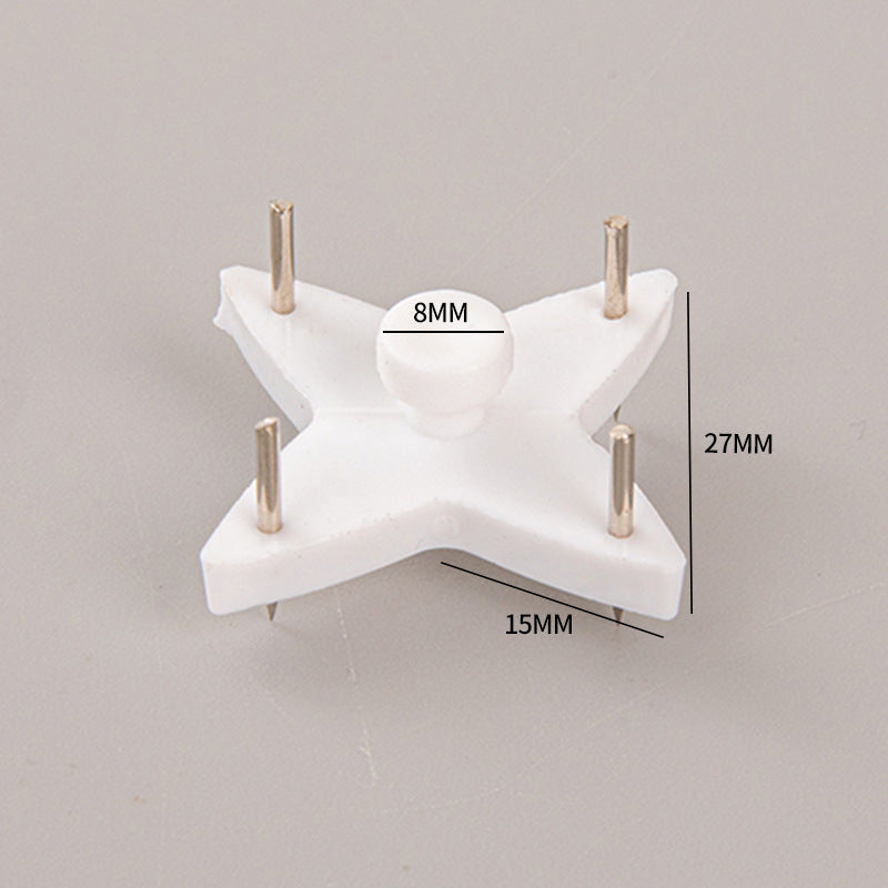 Durable plastic picture frame hooks on wall