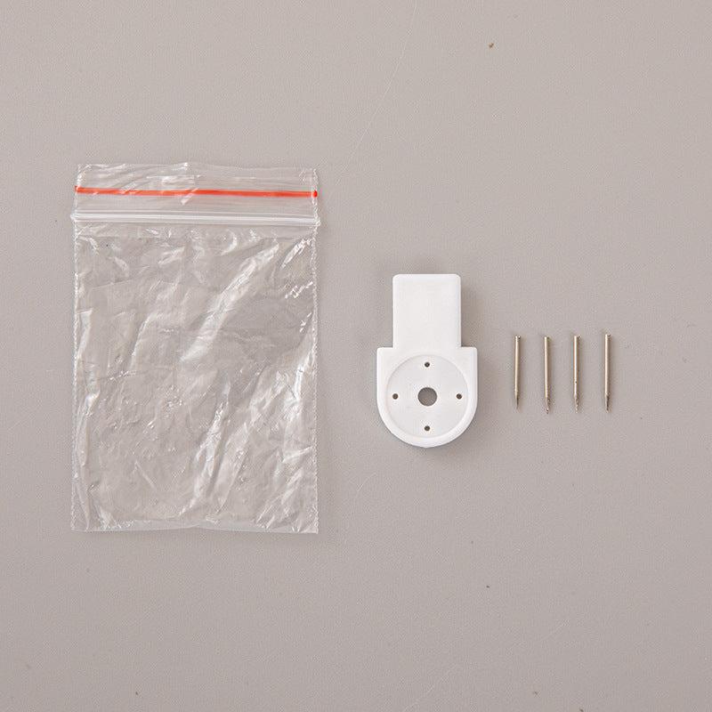 Durable plastic picture frame hooks on wall