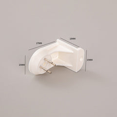 Transparent wall mount hooks for art display