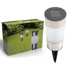 Outdoor solar lights in various weather conditions