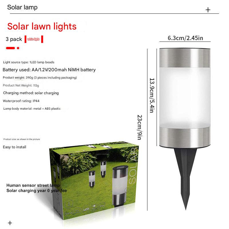 Bright solar garden lights enhancing outdoor ambiance