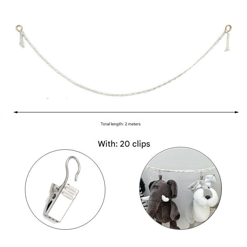 Wall-mounted organiser for kids' items image