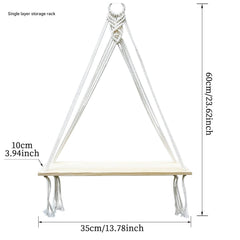 Compact wall shelf perfect for small spaces image 6