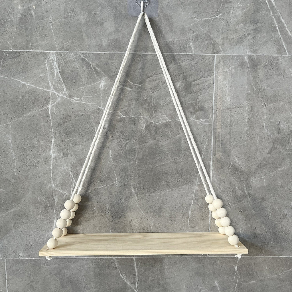 Elegant indoor plant display with hanging planter