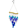 Soothing sound production of the glass wind chime