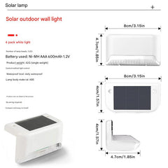 Installation process of outdoor solar lights