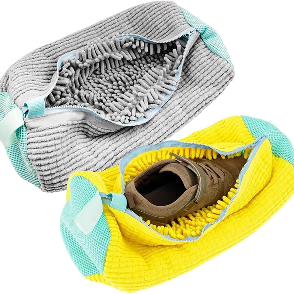 Compact Shoe Cleaning Bag for Laundry - Image 3