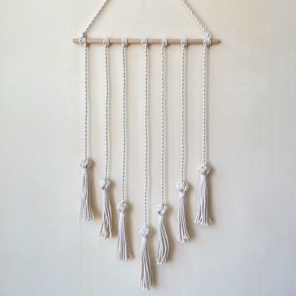 Stylish wall hanging for accessory organisation
