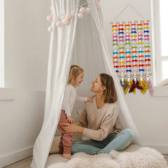 Durable wall-mounted hair clip holder image