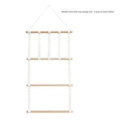 Wooden hair accessories storage display image 8